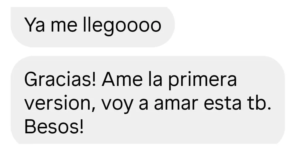 Testimonio de una clienta que recibió su Agenda
